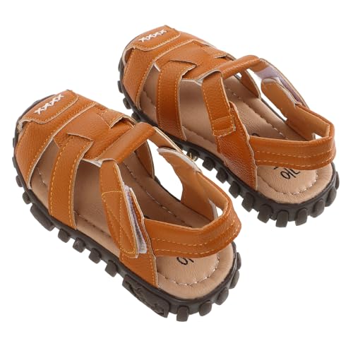 Healvian Sandalias Exteriores con Suela Suave y Transpirable para Verano Cómodas para Playa y Uso Diario Diseño Seguro y Flexible para Movimiento Natural Talla Color Amarillo