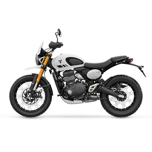 Image of TRIUMPH Scrambler 400 XC Bike Vanilla White Booking for Ex-Showroom Price