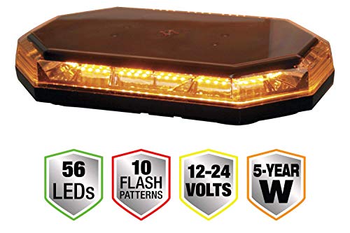 Buyers Products - 8891060 15-Inch Octagonal Led Mini Light Bar, Amber #TOP2