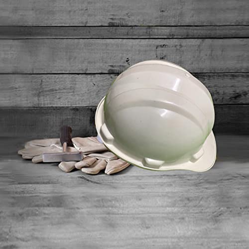 Image of LADWA White Heavy Duty Superior Safety Helmet, ISI Marked Protective Hard Hat for Construction, Industrial and Outdoor Workplace Safety Use (Pack of 3)
