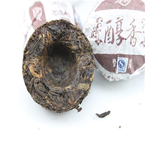 通用 50g-100g Mini PU-erh Yunnan Puer Tea Té Negro Alcohol Maduro Tuo Puer Chinese Health Care (50g) - Imagen 4
