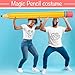 Simgoing Sponge Doodle Costume 43 Inch Giant Inflatable Pencil Sponge Cosplay Accessories for Men Women Halloween Party Dress up TV and Movie Costumes