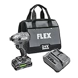 FLEX 24V Brushless Cordless 1/4-Inch Hex Compact Impact Driver Self-Tapping Screw Mode Kit with 2.5Ah Lithium Battery and 160W Fast Charger - FX1331-1A