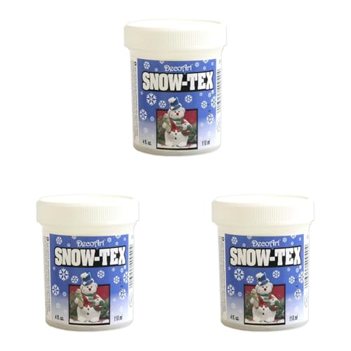 DecoArt Snow-Tex, 4oz (Pack of 3)
