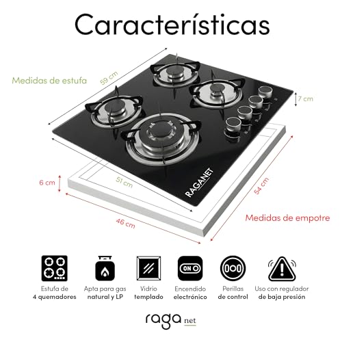 Listado de Estufa , listamos los 10 mejores. 25 Estufa marca Raganet (3)