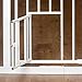 Carlson Extra Tall Walk Through Pet Gate with Small Pet Door, Includes 4-Inch Extension Kit, 4 Pack Pressure Mount Kit and 4 Pack Wall Mount Kit