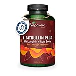 Vegavero L-Citrullina + L-Arginina | 2946 mg di Citrullina Malato (AMINOFERMENT) | con Barbabietola (Betaina) | Senza Additivi | Performance Sportiva e Massa Muscolare | 150 capsule | Vegan