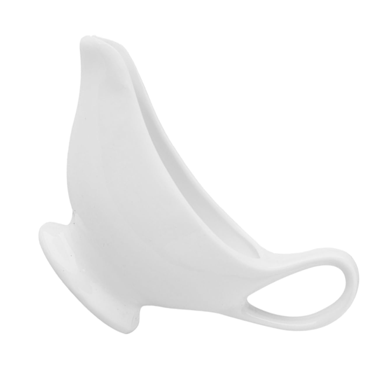 VOSAREA 1Pc Gravy Sauce Boat with Handle Elegant Condiment Jug for Home Kitchen Restaurant Use and Saucier Pitcher for Sauces and Dressings