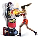 Nevife Aufblasbarer Boxsack für Kinder, 170 cm, freistehend, für Karate-Training, Boxtraining, Taekwondo, MMA, Muay Thai