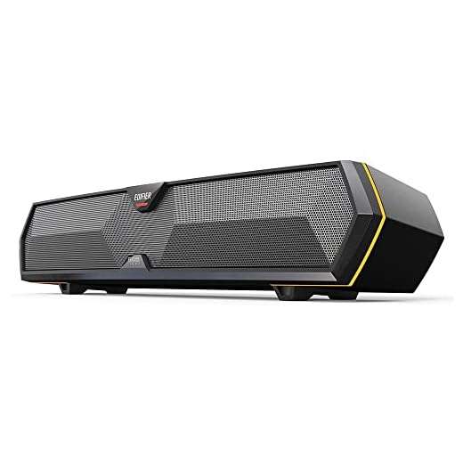 Soundbar Gamer Edifier - 5W RMS - LED RGB - Conexão USB e Bluetooth - MG300