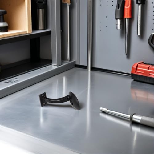 Soporte para Barandilla Moderno en Acero Inoxidable Negro Mate Elegante 8
