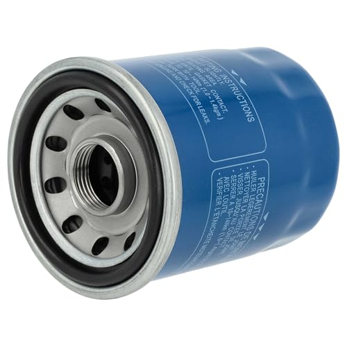 vhbw Filtro de aceite compatible con Honda Civic Type R Petrol 5D-2.0L-6MT 2023 cortadora de césped