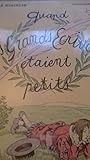  Quand nos grands écrivains étaient petits