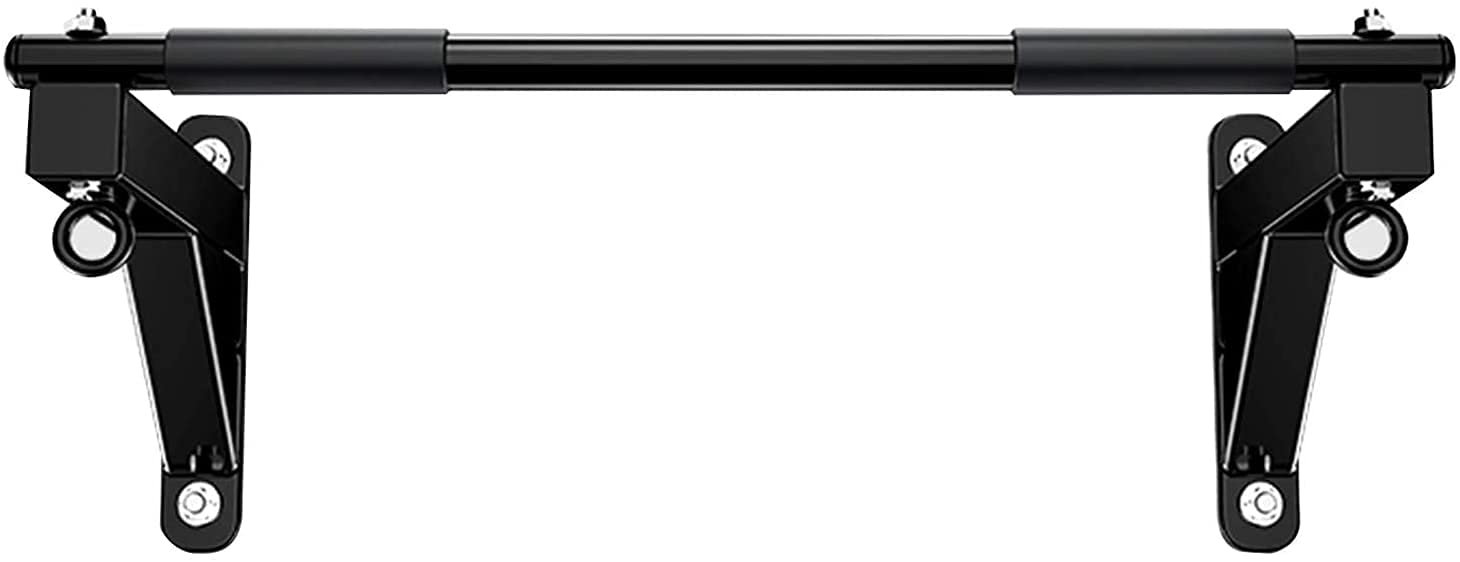 QUSYZD Pull Up Bar Home Gym Strength Training Home Indoor Fitness Horizontal Bar, Wall-mounted Pull-up Bar, Steel Aerobic Exercise Equipment, Safe Load 300kg, Easy To Install,