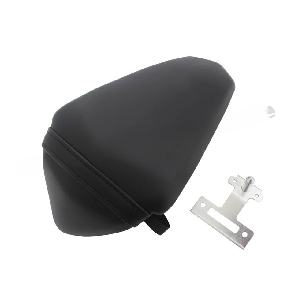 SLMOTO Rear Passenger Seat Cushion For Kawasaki Ninja 400 / Z400 (2018-2024) - Black Synthetic Leather