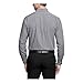 Van Heusen Men's Regular Fit Gingham Button Down Collar Dress Shirt, Black, X-Large