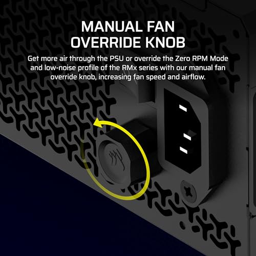 Image of CORSAIR RM750x Fully Modular Low-Noise ATX Power Supply - ATX 3.1 Compliant - PCIe 5.1 Support - Cybenetics Gold Efficiency - Native 12V-2x6 Connector - Black