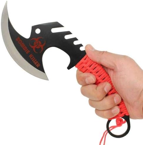 Armory Replicas Zombie Killer Skullsplitter Throwing Axe - Green