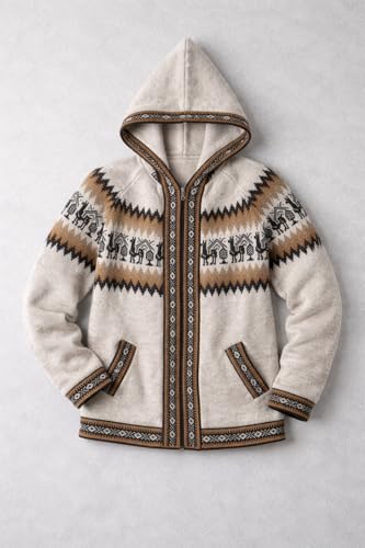 Image of Gamboa Alpaca Cardigan Sweater Women Winter Autumn Sweaters Lightweight