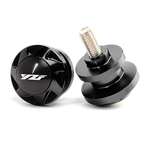 Fits For Yamaha YZF R9 R3 R25 R6 R1 R7 YZFR3 YZFR1 YZFR6 yzfr7 Accessories Motorcycle 6MM Swingarm Spools Slider Stand (Black)