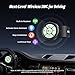 ATOTO AC-44F6 Watchband Style Wireless Remote Control with Luminous Buttons, Key Mapping, Only for P5, P8,P9 Portable Car Stereo, Not Compatible with A5 /A6/ F7/ S8 Series
