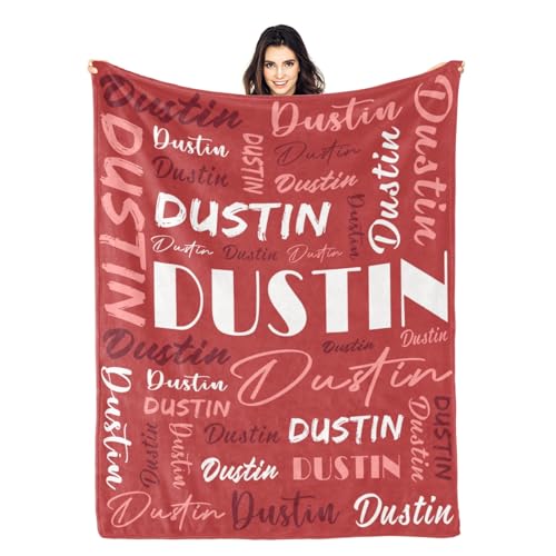 Personalized Blankets for Kids with Names Customized Blankets with Name for Adult Custom Blanket Gift for Birthday Christmas Valentines Day Gift