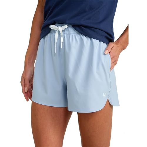 HUK Women's Standard Pursuit Volley, Quick-Dry Fishing Shorts, Windsurfer