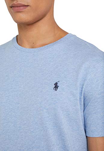 Image of Polo Ralph Lauren Mens Crew Neck T-Shirt (XL, JamicaBlueHtr)