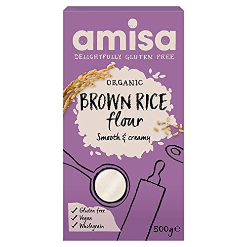 Amisa Biologische Glutenvrije Bruine Rijstmeel 500g