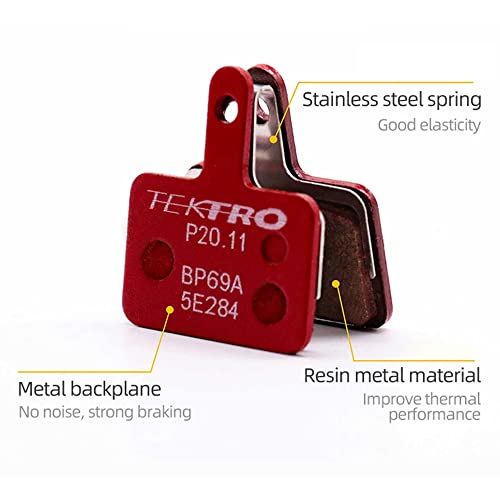 Tektro P20.11 Brake Pads Mtb Bike Hydraulic Disc Brake Pad For Shimano M335 395 Metal Ceramic Bicycle Pads Cycling Parts(2 Pack) #TOP1