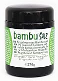 Amanprana Bambussalz, 9x gebrannt, sehr grob, 270g