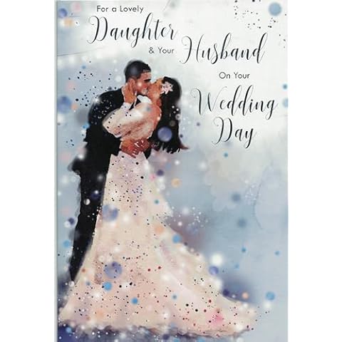 Wedding Card for Daughter & Son-in-Law Cover