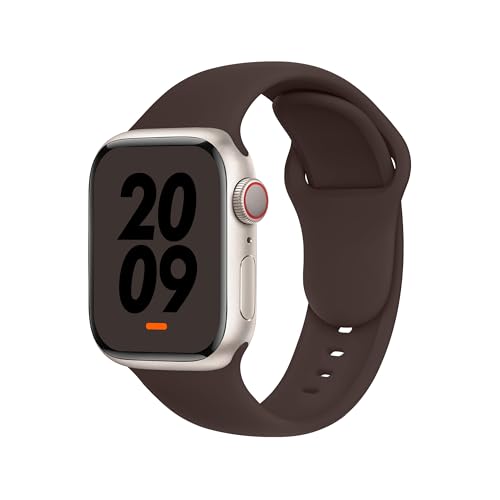Ya en manzanajugosa.com: DONEGANI C1A para Correa Apple Watch Se Ultra 2 40mm 44mm 46mm 42mm 45mm 41mm 38mm 49mm Series 10 9 8 7 6 5 4 3 Mujer Hombre Original Pulsera Strap Marrón café