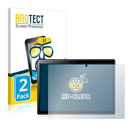 BROTECT Protector Pantalla Compatible con Chuwi Hi9 Air Protector Transparente (2 Unidades) Anti-Huellas