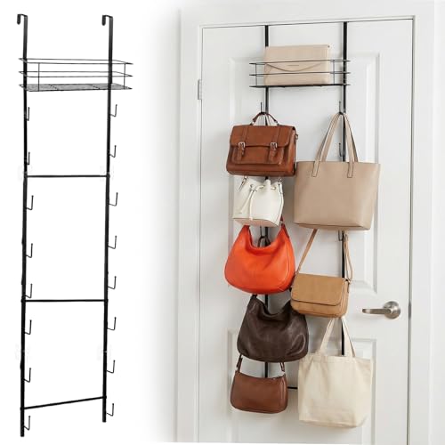 Meyeyaia Over The Door Purse Organizer, Wall Mounted Hanging Purse