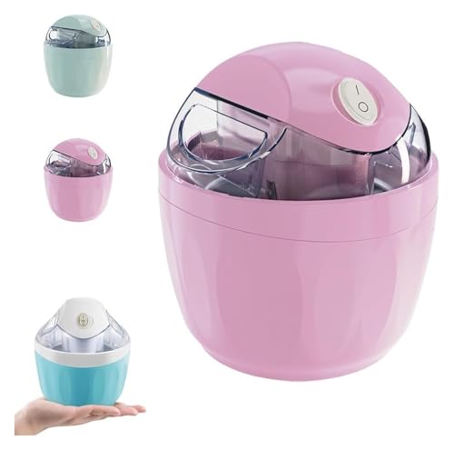 Mini máquina for hacer helados compacta, yogur y sorbete congelados caseros rápidos con un solo toque, perfecto for la cocina casera (verde, 1 unidad)(Pink) Mini máquina for hacer helados compacta, yogur y sorbete congelados caseros rápidos con un solo toque, perfecto for la cocina casera (verde, 1 unidad)(Pink)