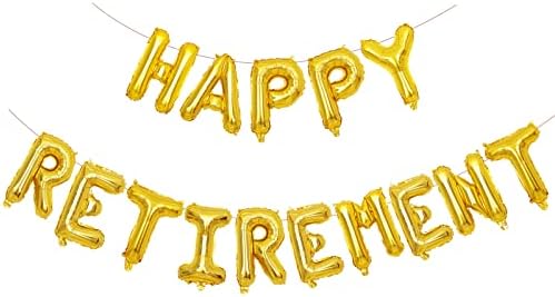 Happy Birthday Banner Balloon, Silver Foil Balloon 16 inch Letters Party Decorations