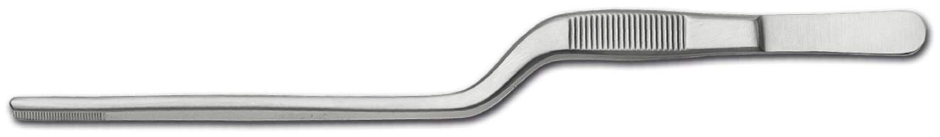 Sanelli AmbrogioChef for the Kitchen, Folded Pliers with Secure Grip on the Edge, ends with Dentini, Stainless Steel