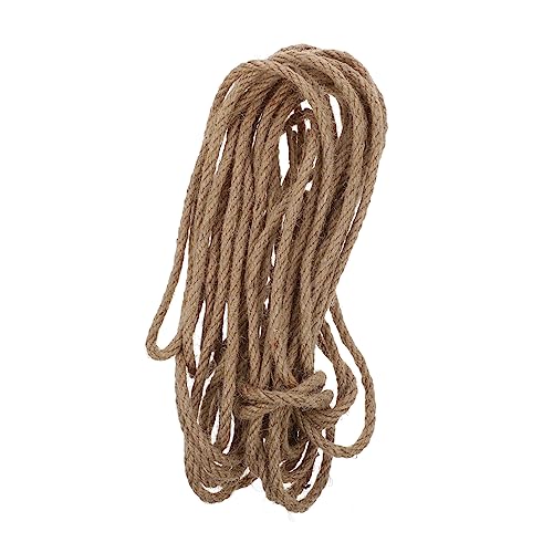 Gatuida Cuerda de Yute Natural Gruesa para Manualidades y Decoración Metros de Cuerda Resistente y para Proyectos DIY y Envoltura de