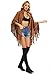 Datangep Fashion Women's Faux Suede Laser Cut Triangle Stoles Cape Shrug Scarf With Tassel Shawls