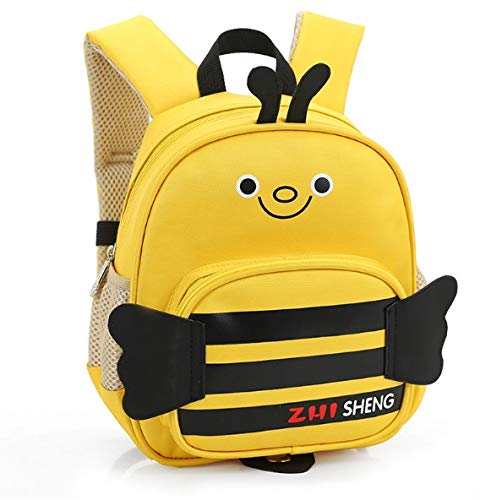LHY SAVE Mochilas Infantiles con Riendas Animados Abeja para Niños Bolsa