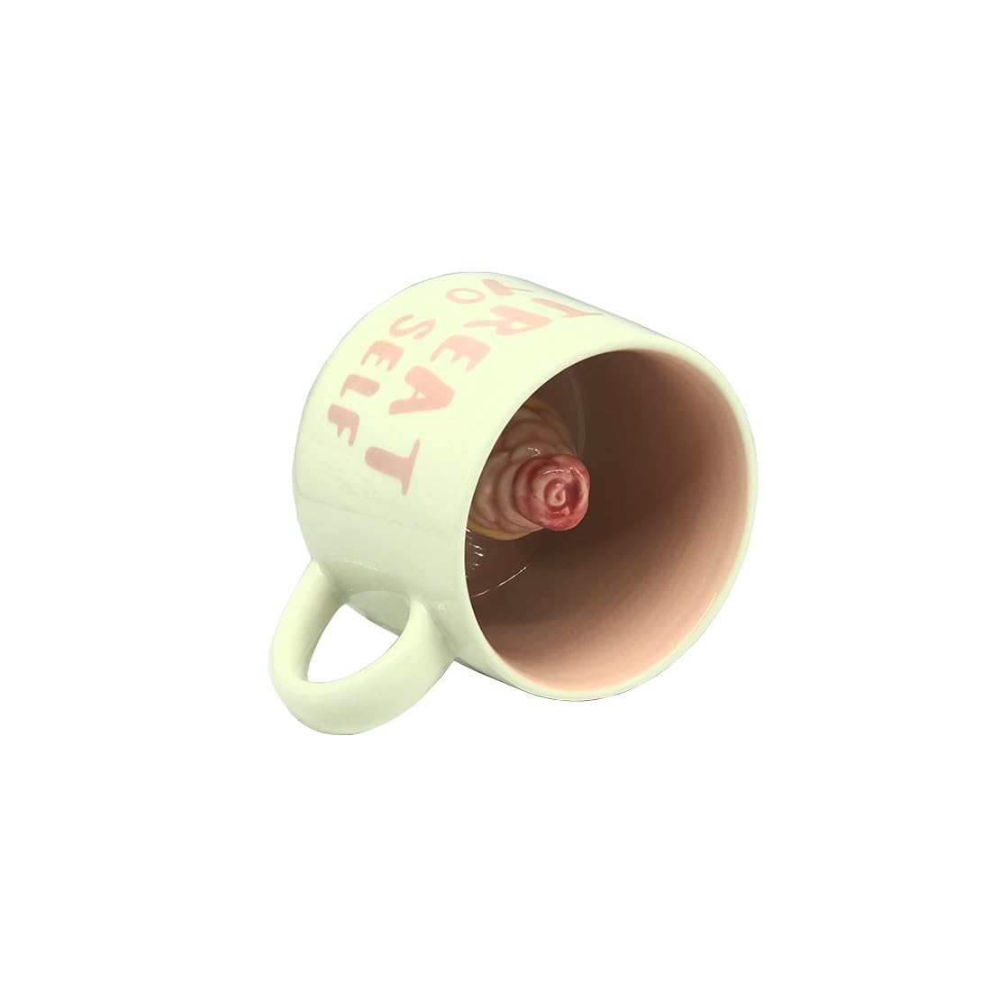 NOSCOMP Exquisite Cartoon Coffee Cup, 3D Coffee Mug, Made with Ceramic, Applicable for Office Use, Suitable for Both Hot and Cold Tea Milk Coffee (Unicorn Blue, 400 ML) 1