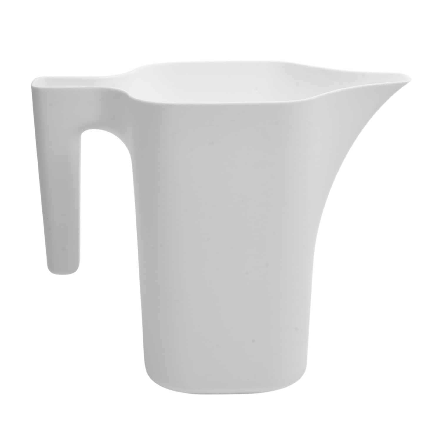 B2c White Plant Watering Jug Can Houseplant Flower Seedlings Pot Plants Indoor 1.8 Litre (White)