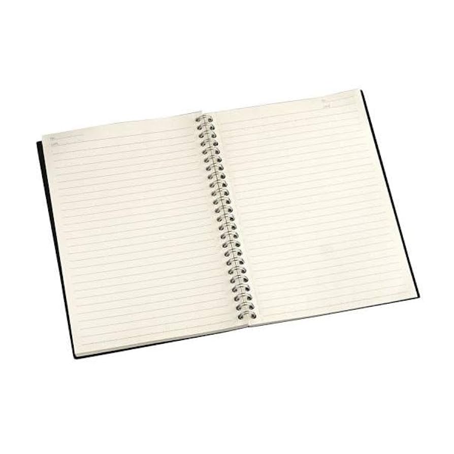 A5サイズ 黒いノート 100ページ 無印良品 上質紙 フラットに開くノート A5 横罫 80枚 黒 1セット