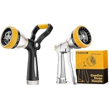 FANHAO Heavy Duty Firemans Hose Nozzle+Garden Hose Nozzle Sprayer