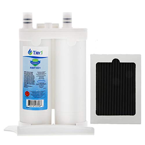 Tier1 Puresource2 Refrigerator Water & Air Filter Combo | Replacement For Wf2Cb, Ngfc 2000, 1004-42-Fa, 469911, 469916, Fc100, Ewf2Cbpa, Paultra, Fridge Filter #TOP6