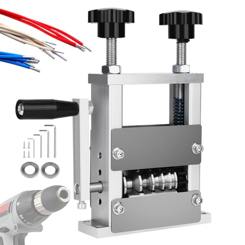 Máquina Pelacables Manual | Equipo Eléctrico De Corte Preciso,Peladoras de Alambres Eléctricos Accionadas por Taladro,Para Instalación, Mantenimiento De Cables Industriales Y Proyectos Del Hogar