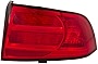 HEADLIGHTSDEPOT Tail Light Compatible with Acura TL 2004-2006 Includes Right Passenger Side Tail Light