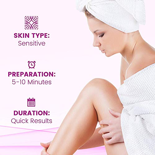 Veet Gel Hair Removal Cream Sensitive, 13.5 Ounce (2 Pack) - Thumbnail 6
