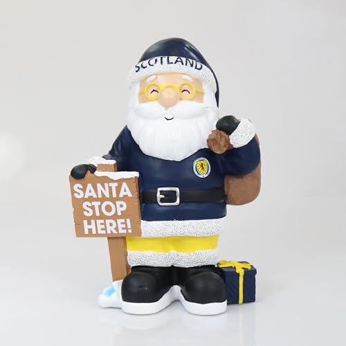Nain de Noël Scotland Santa Stop Here FOCO figurine écossaise